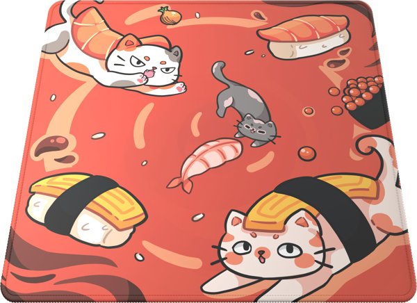 Podkladka Dark Project Sushi Cats Pro L