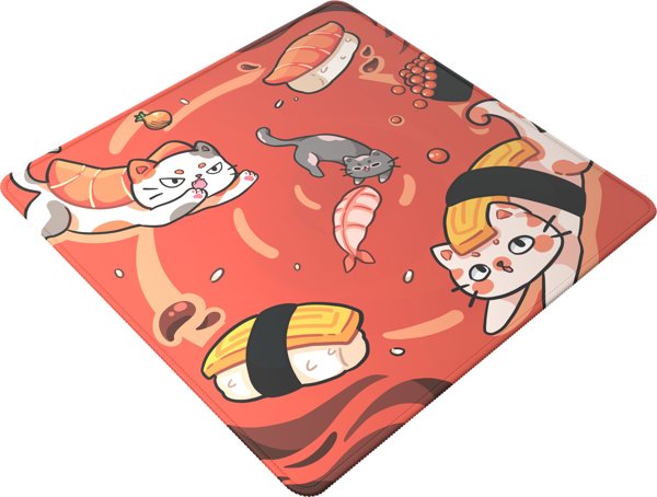 Podkladka Dark Project Sushi Cats Pro L