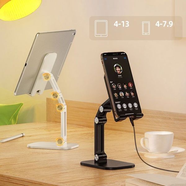 Tech-Protect Z3 Τηλεσκοπική Βάση για Smartphone και Tablet έως 13 ίντσες, Ρυθμιζόμενη, Μαύρη