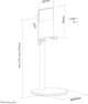Neomounts DS10-200SL1 Βάση Στήριξης για Tablet έως 7" Ασημί