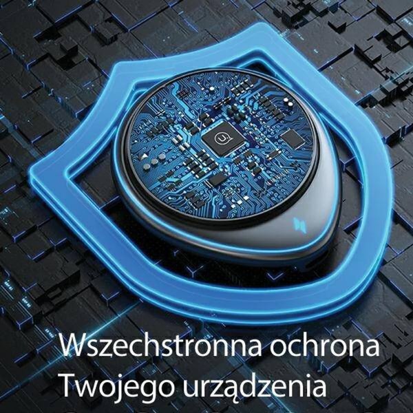 Βάση USAMS USAMS Επαγωγική βάση στήριξης US-CD222 15W για αεραγωγό αυτοκινήτου μαύρο/black CD222ZJ01