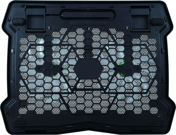 Conceptronic THANA06B Βάση Ψύξης Notebook με 2 Αθόρυβους Ανεμιστήρες USB, Μαύρο