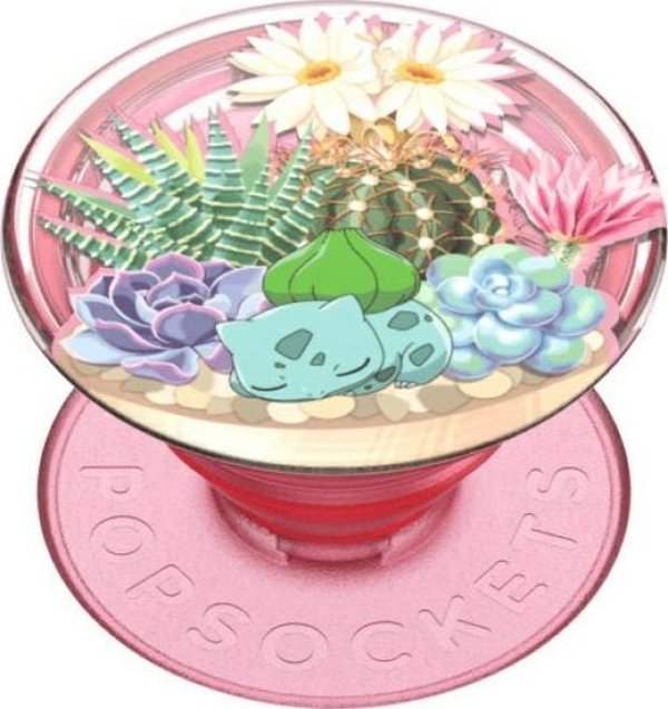 PopSockets Βάση Κινητού Bulbasaur Terrarium - PopGrip 2ης Γενιάς