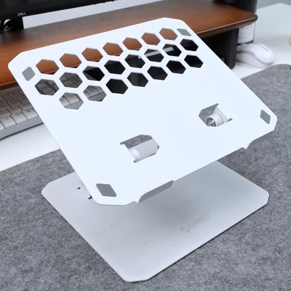 Podstawka LST02I stojak pod laptopa do 17'' - srebrna Podstawka LST02I stojak pod laptopa do 17'' - srebrna