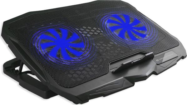 Conceptronic THANA07B Βάση Ψύξης Notebook με 2 Αθόρυβους Ανεμιστήρες & Τροφοδοσία USB