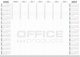 Ποντκλάβκα να μπυρκό OFFICE PRODUCTS, πλανέρ 2026/2027, μπιουάρ 594x420mm A2 ,52κ., μπιέλα