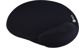 C-Tech MPG-03 Ανατομικό Mouse Pad με Gel Υποστήριξης Καρπού, 240x220mm, Μαύρο