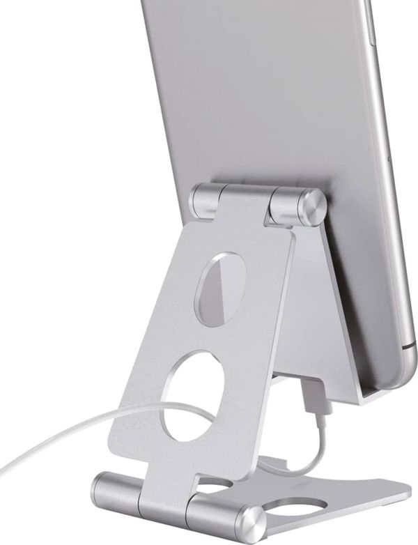 Neomounts DS10-150SL1 Πτυσσόμενη Βάση Smartphone, 270° Κλίση, Ασημί