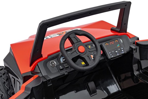 Pojazd Buggy Clash STRONG 4x4 Czerwony