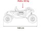 Pojazd Buggy Clash STRONG 4x4 Czerwony