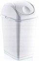 Κάδος SLIM 18 l λευκός 290x235x461 mm