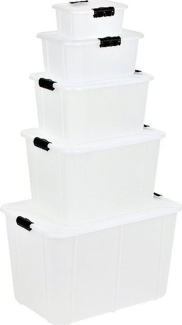 Δοχείο 60L BranQ Velur διαφανές