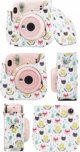 LoveInstant Θήκη για Fujifilm Instax Share SP-3, Προστατευτική Θήκη Μεταφοράς, Λευκό