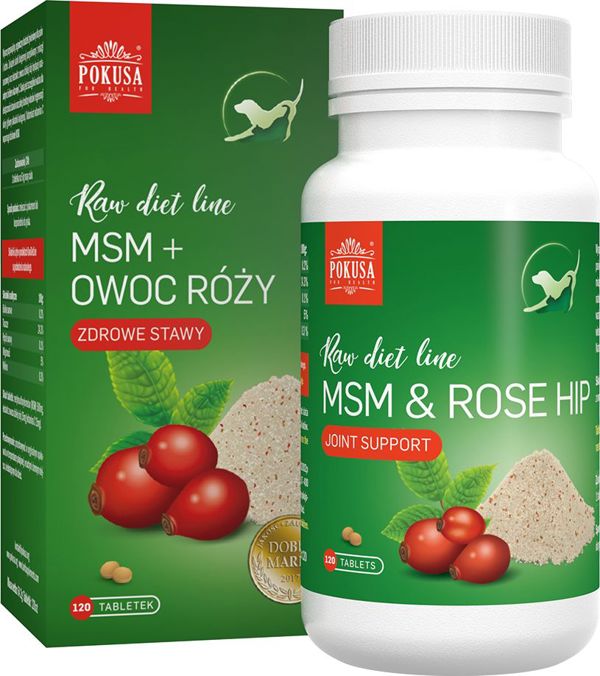 POKUSA MSM I Owoc dzikiej rozy 120 tabl