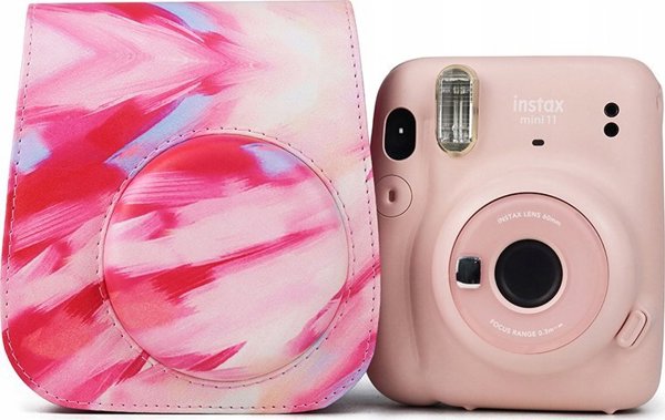 LoveInstant Θήκη Για Fujifilm Instax Mini 11 - Πινελιές (Floral)