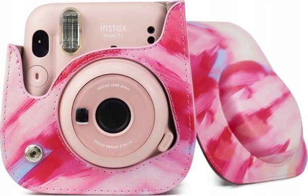 LoveInstant Θήκη Για Fujifilm Instax Mini 11 - Πινελιές (Floral)