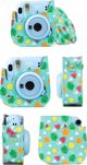 LoveInstant Θήκη Fujifilm Instax Mini 11, Οικολογικό Δέρμα, Καρπούζια