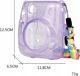 Pokrowiec LoveInstant Θήκη Προστασίας για Fujifilm Instax Mini 11 Μωβ Με Γκλίτερ