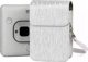 Θήκη LoveInstant για Fujifilm Instax Mini LiPlay από Οικολογικό Δέρμα - Ασημί