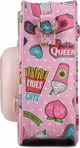 LoveInstant Θήκη Fujifilm Instax Mini 11 Από Οικολογικό Δέρμα - Ροζ/Τηγανητές Πατάτες