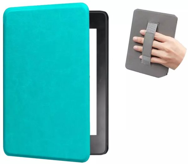 Tech-Protect Δερμάτινη Θήκη για Kindle Paperwhite 6 / Colorsoft / Signature Edition 2024 7", Μπλε