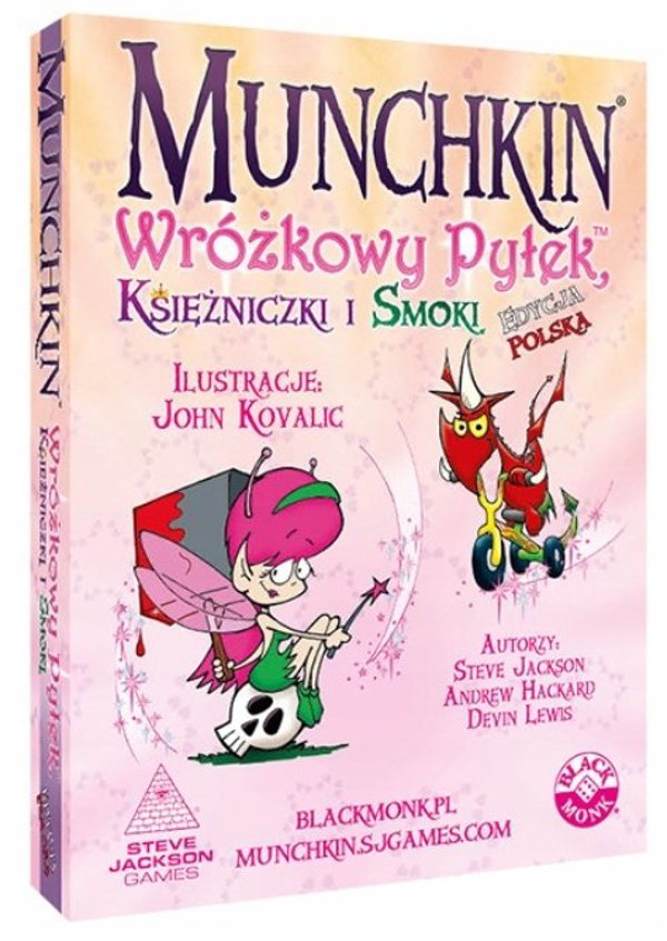 Polesie Munchkin - Wrożkowy Pylek, Ksieżniczki i Smoki
