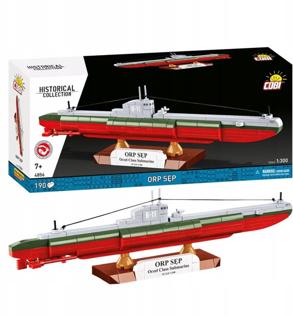 Polish Submarine ORP Sep 1:300 (4856)