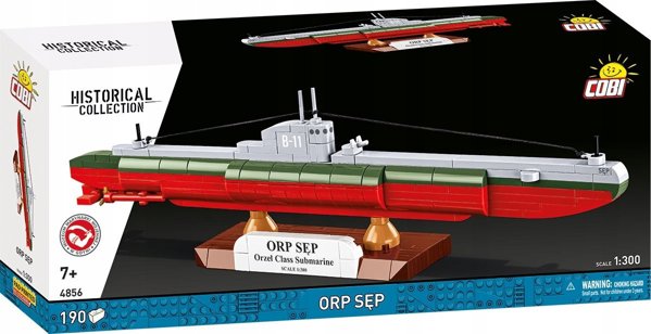 Polish Submarine ORP Sep 1:300 (4856)