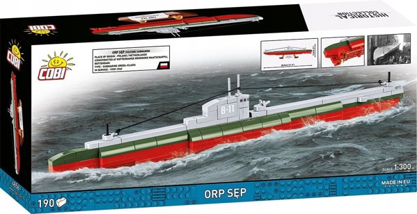 Polish Submarine ORP Sep 1:300 (4856)