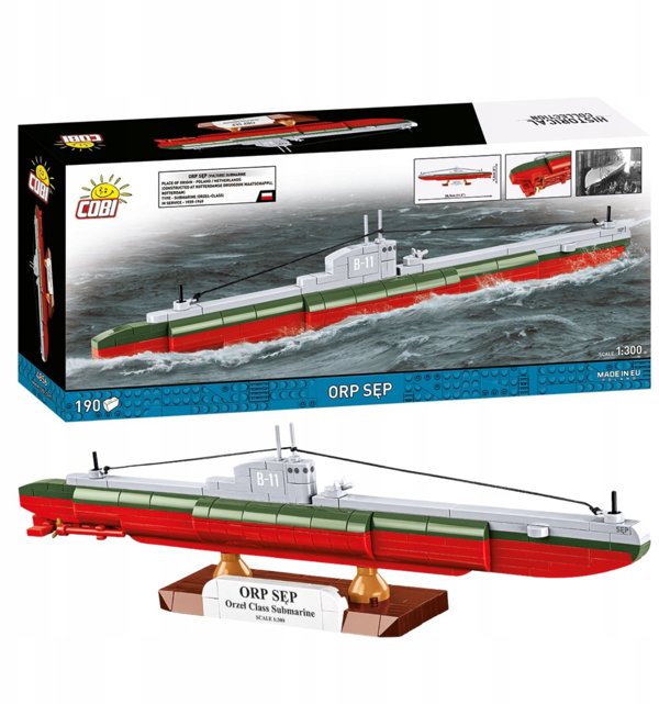 Polish Submarine ORP Sep 1:300 (4856)