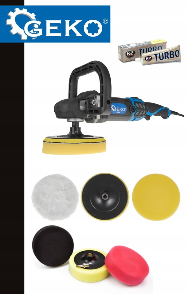 Polerka samochodowa PROFI 1400W 180mm (4)