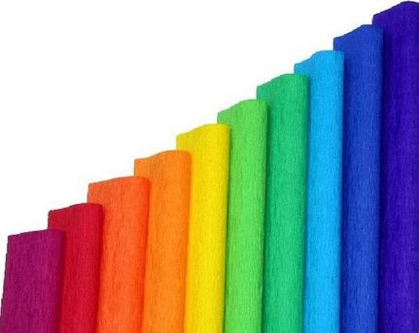 Polsirhurt Χρωματιστό κρεπ χαρτί μιξ 50x200