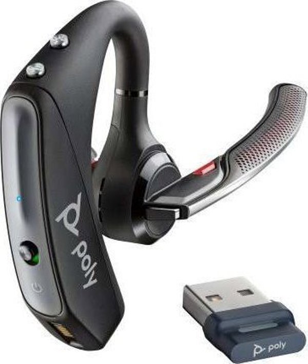 POLY Voyager 5200 UC ακουστικο σετ ασύρματο Bluetooth μαύρο