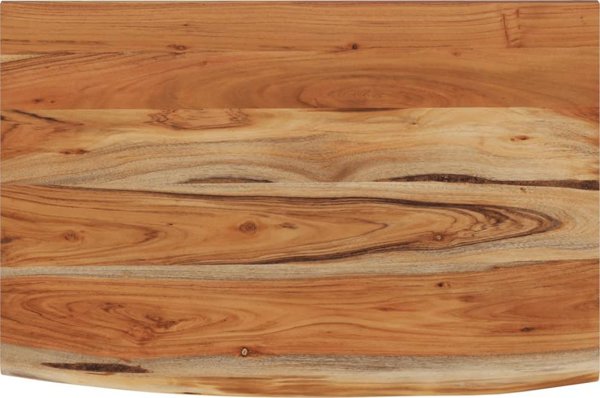 Ράφι τοίχου 60x40x2,5 cm από ξύλο ακακίας με φυσικό περίγραμμα