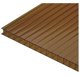 Πολυανθρακικό κυψελωτό T2x1,05m 6mm καφέ