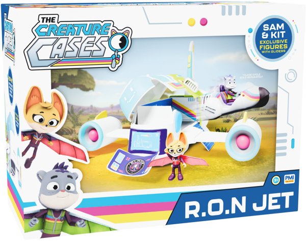 Polesie Creature Cases S1 - R.O.N. Jet Playset - Σετ Παιχνιδιού με Φιγούρα