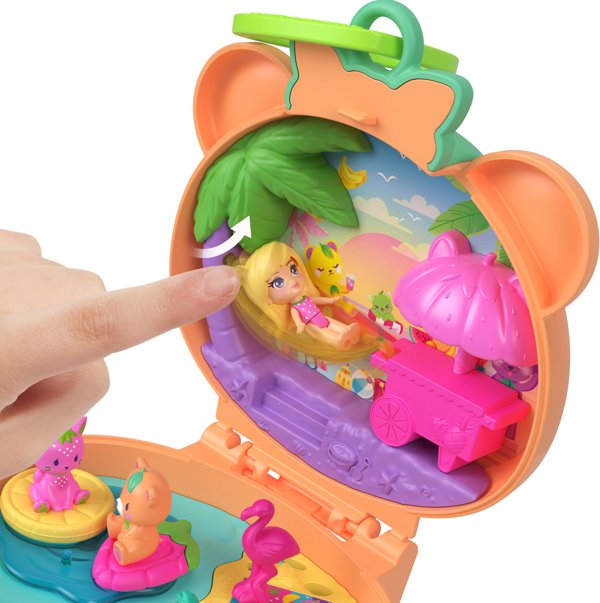 POLLY POCKET PLUSH BUDDIES pramogų rinkinys (JKC79)