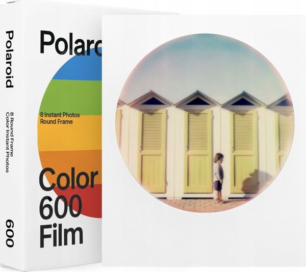 Polaroid Color Film για Κάμερες Σειράς 600, 8 Έγχρωμες Φωτογραφίες με Λευκό Πλαίσιο, 8.8x10.8 cm
