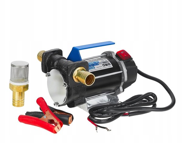 Αντλία Καυσίμου Geko 12V 300W, Φορητή Αντλία Πετρελαίου και Λαδιού για Μεταφορά Καυσίμων