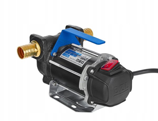 Αντλία Καυσίμου Geko 12V 300W, Φορητή Αντλία Πετρελαίου και Λαδιού για Μεταφορά Καυσίμων