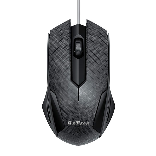 Ποντίκι DeTech D9, Optical, Black - 778