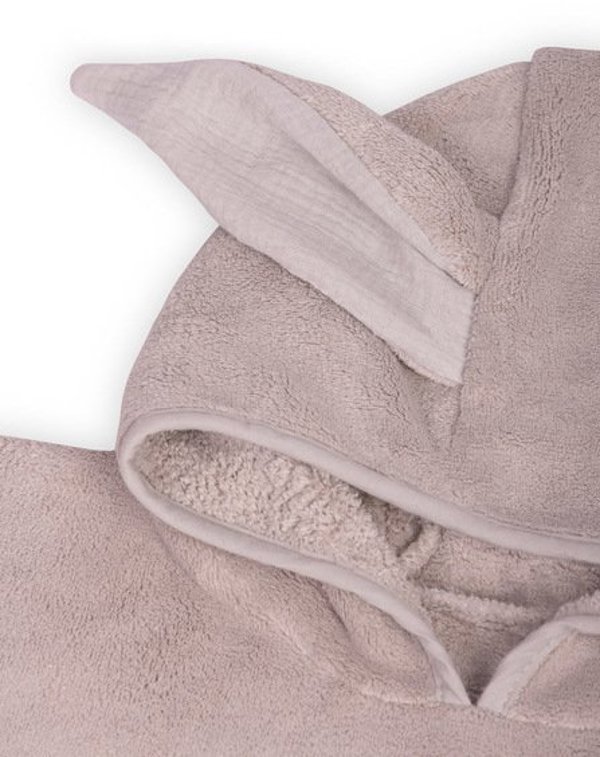 Πόντσο Μπάνιου Sensillo Coral Grey, Απορροφητικό και Άνετο
