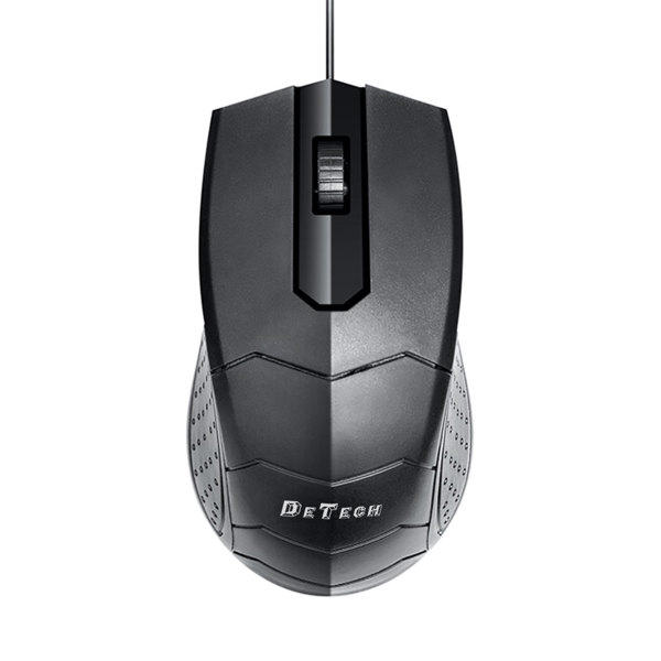 Ποντίκι DeTech D8, Optical, Black - 777