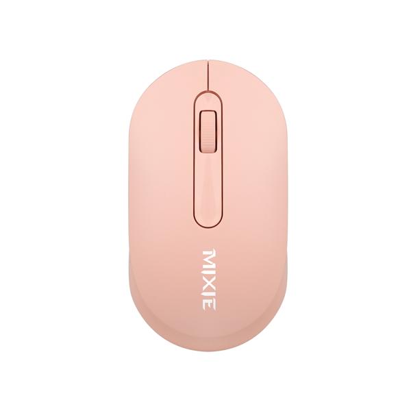Ποντίκι Mixie R518, ασύρματο, USB, 3D, Ροζ - 758