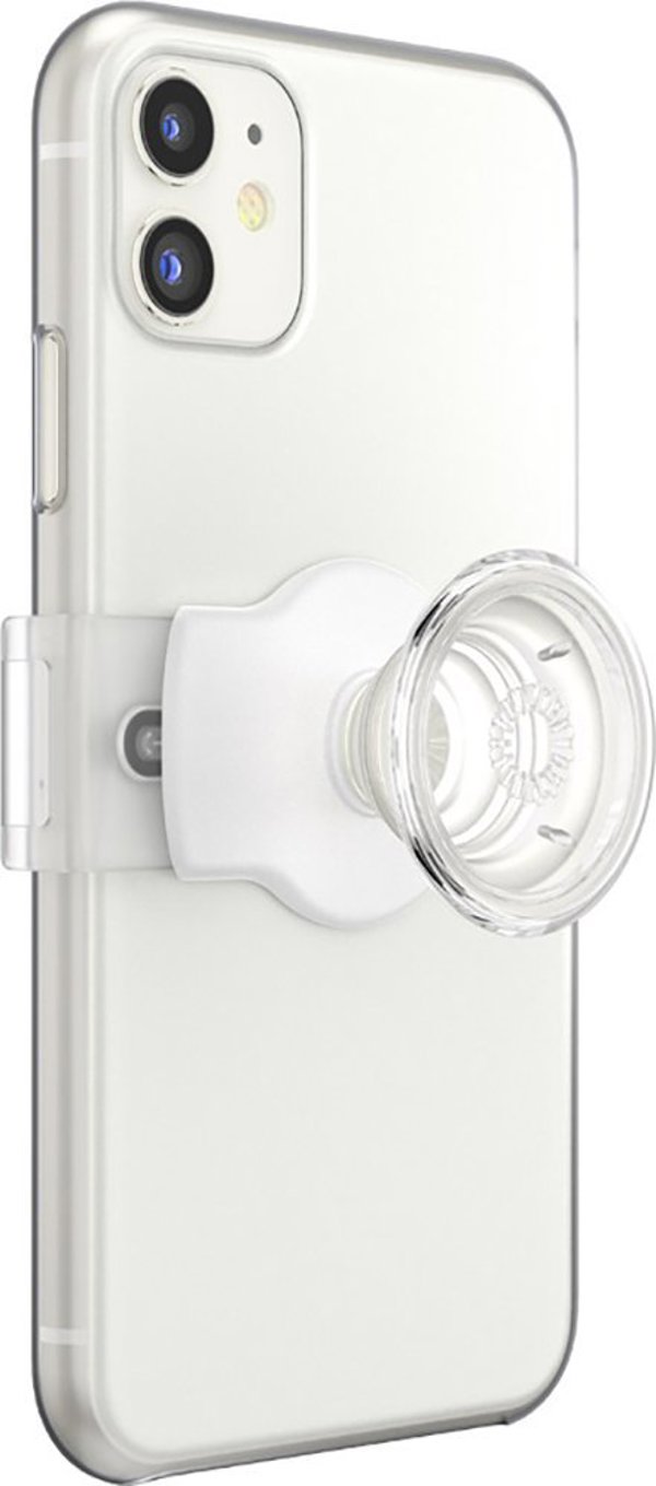 PopSockets Λαβή Κινητού PopGrip Slide Stretch 805497 Λευκή