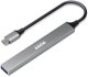 Port Designs 900163 huby i koncentratory USB Type-C 5000 Mbit/s Srebrny