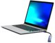 Port Designs 900163 huby i koncentratory USB Type-C 5000 Mbit/s Srebrny