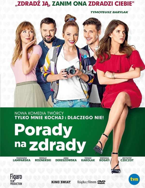Porady na zdrady DVD και Βιβλίο