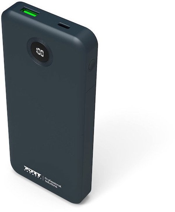 Port Designs 907006 bank mocy Litowo-polimerowy (LiPo) 10000 mAh Czarny