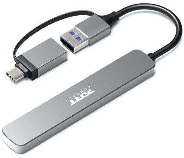 PORT CONNECT Hub USB 4 Ports 3.0 Slim Combo for BtoC | PORT CONNECT
